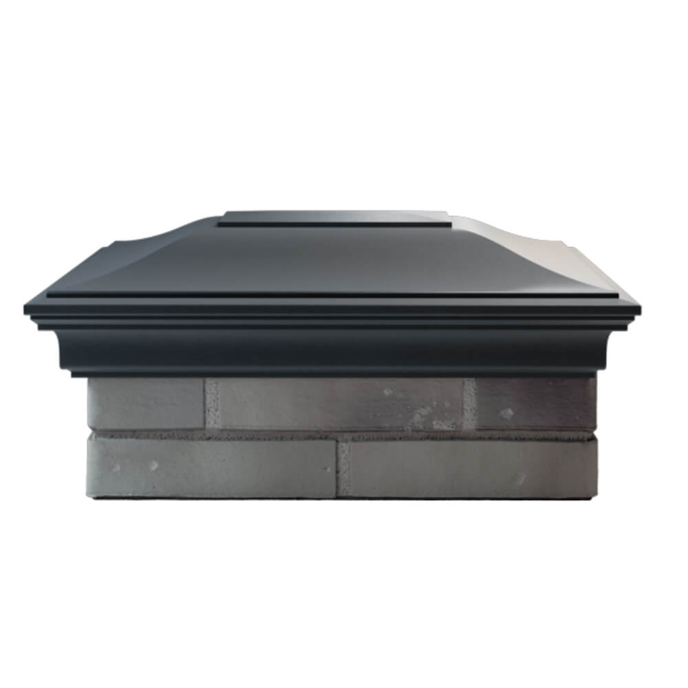 Колпак Zking Монблан Серый на столб 2х1.5 кирпича (515х385мм) в Уфе фото