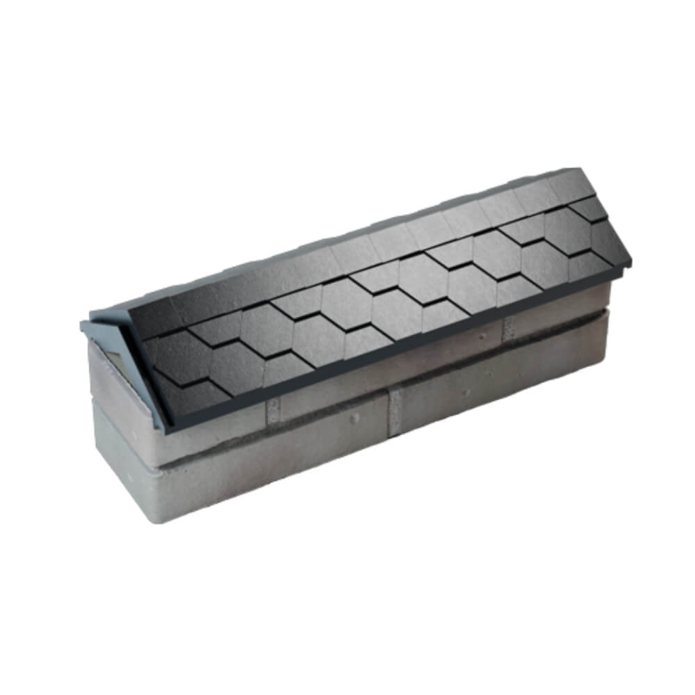 Парапет Zking Эверест Черный с посадкой на 0.5 кирпича (130мм) в Уфе фото