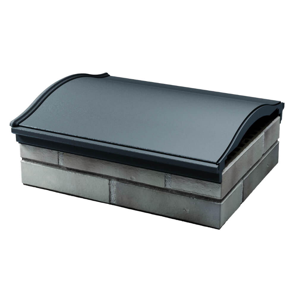 Парапет Zking Монблан Серый посадка на 1.5 кирпича (355/385мм) в Уфе фото