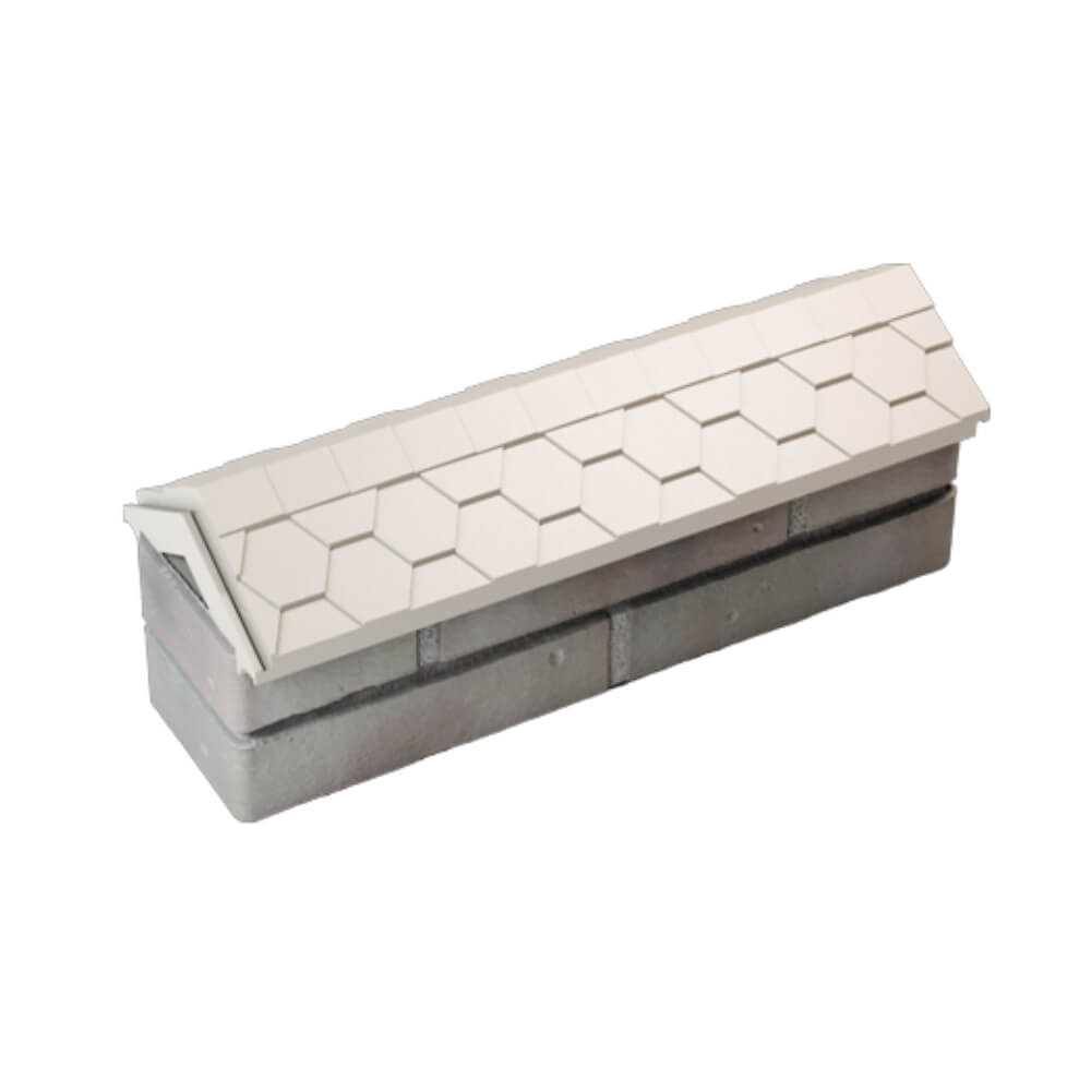 Парапет Zking Эверест Бежевый с посадкой на 0.5 кирпича (130мм) в Уфе фото