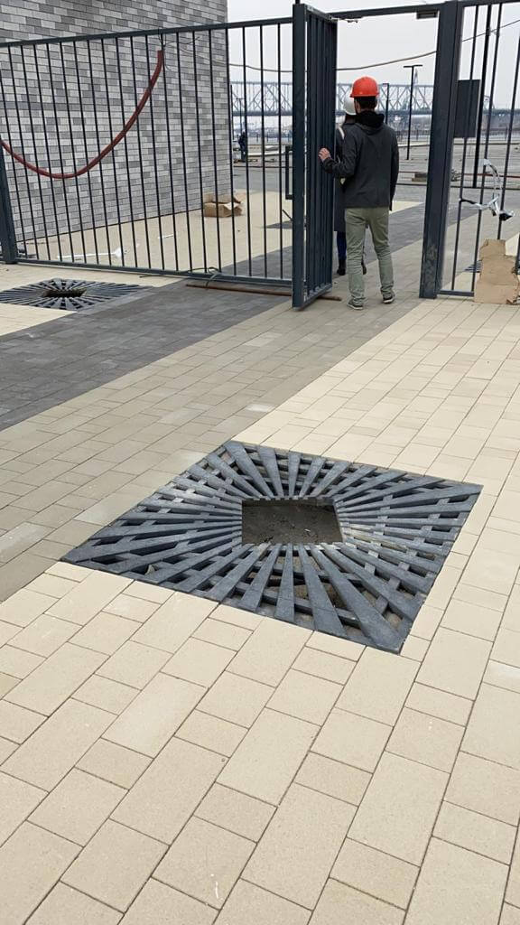 Приствольная решетка для дерева ZKING ATMOSPHERE 1.2х1.2м Черная в Уфе фото