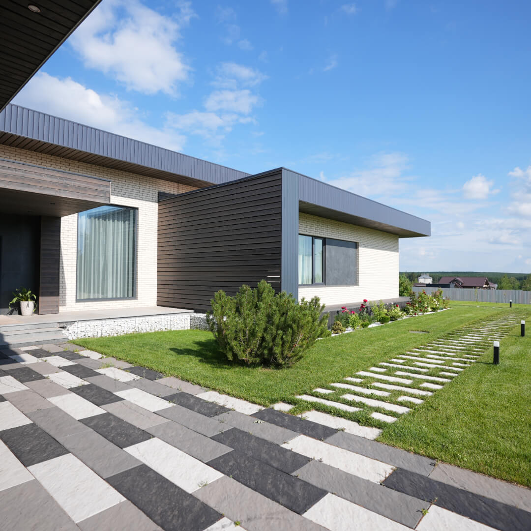 Шаговая плита STONE Светлая Галька 990х330х55мм в Уфе фото