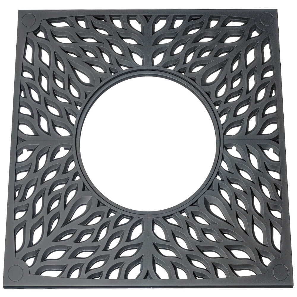 Приствольная решетка для дерева ZKING CRUST 2х2м Черная Уфа фото