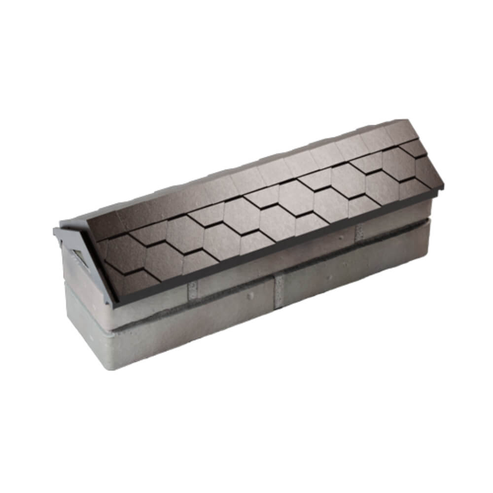 Парапет Zking Эверест Коричневый с посадкой на 0.5 кирпича (130мм) в Уфе фото