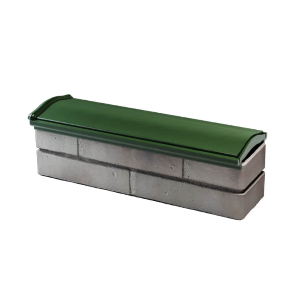 Парапет Zking Монблан Зеленый посадка на 0.5 кирпича (130мм) в Уфе фото