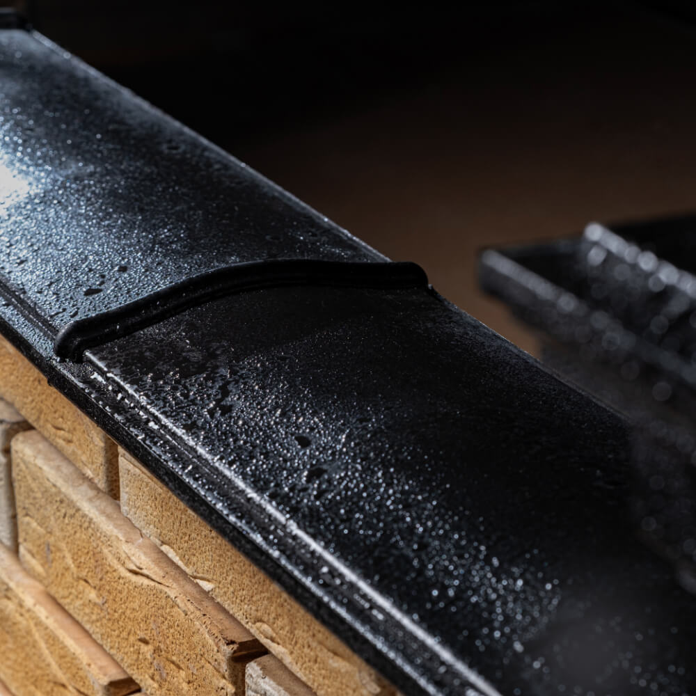 Парапет Zking Монблан Черный посадка на 0.5 кирпича (130мм) в Уфе фото