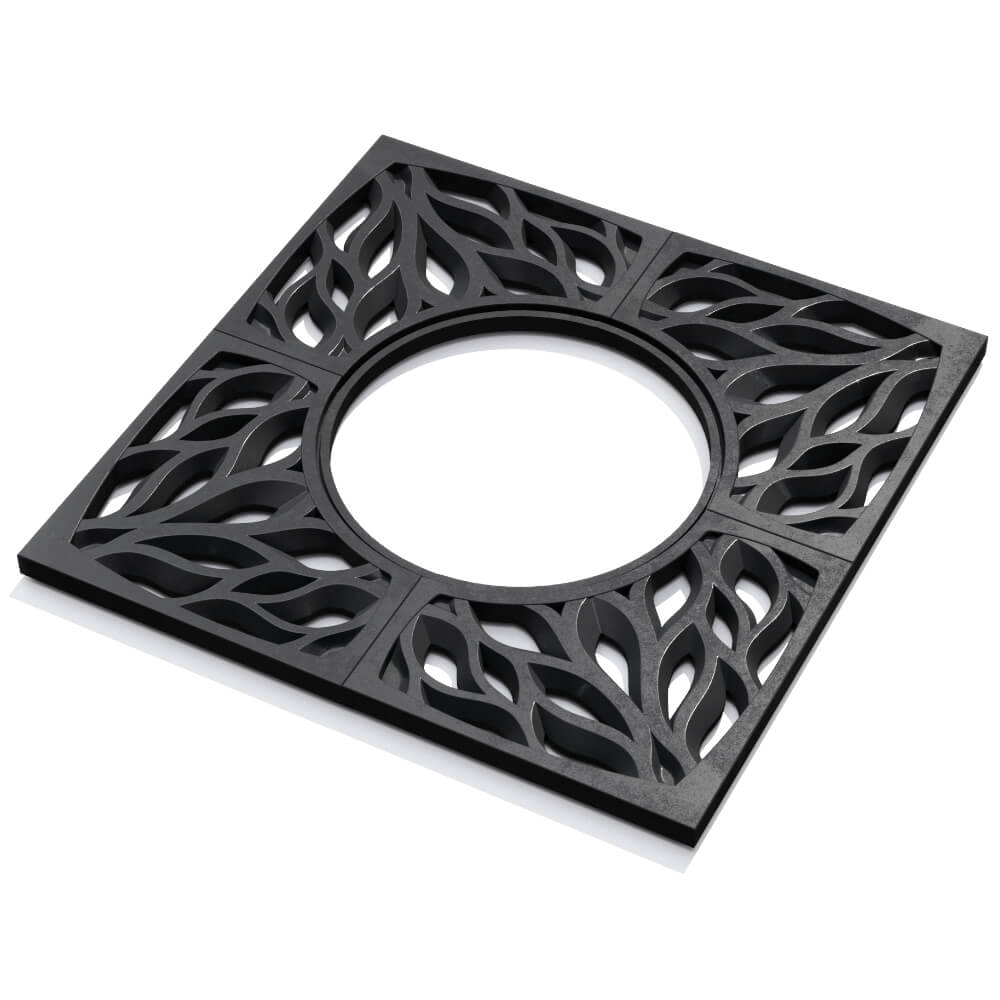 Приствольная решетка для дерева ZKING CRUST 1.2х1.2м Черная в Уфе фото