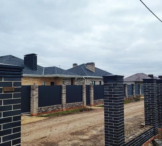 Колпак Zking Бона ХайТек Серый на столб 1.5х1.5 кирпича (385х385мм) в Уфе фото