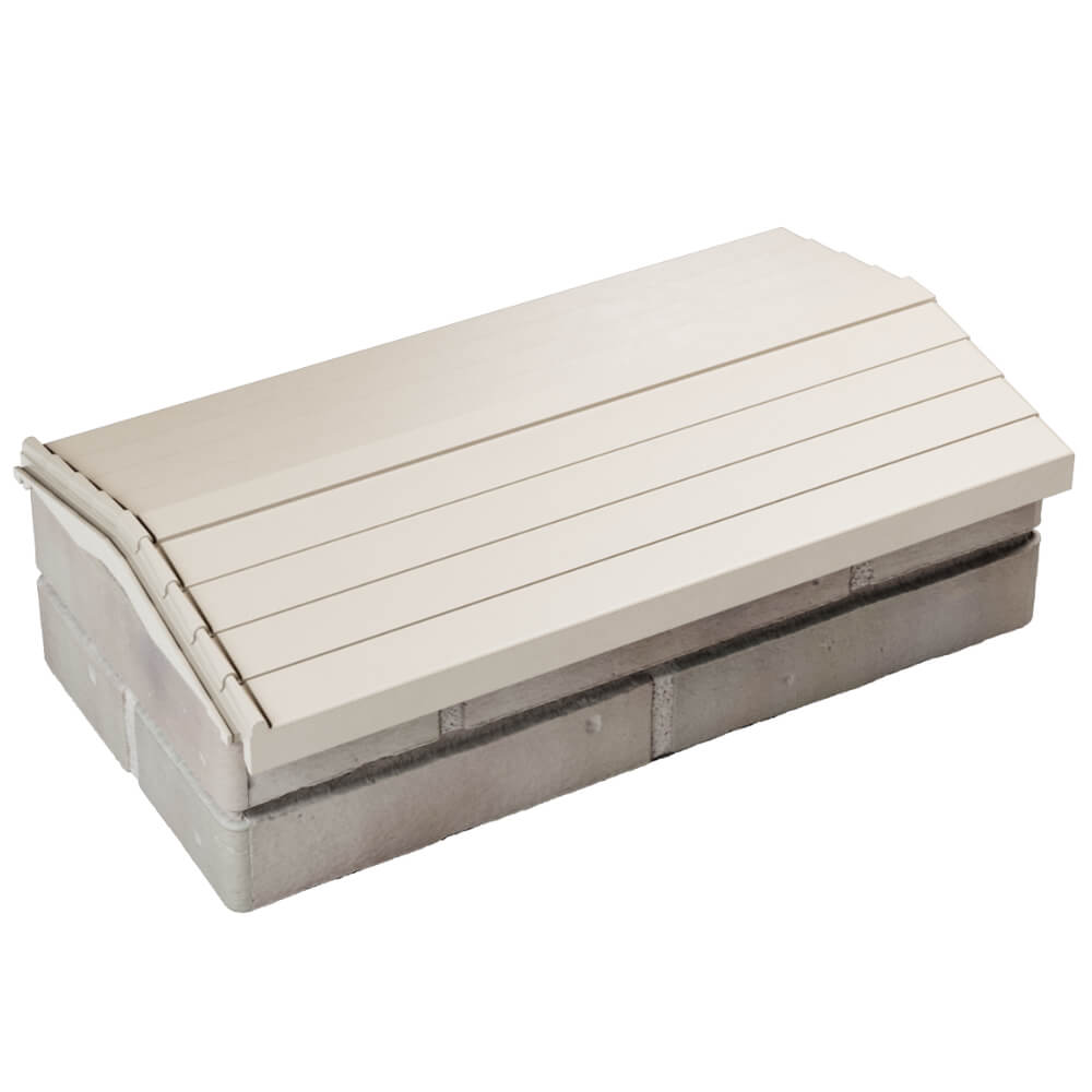 Парапет Zking Бона ХайТек Бежевый с посадкой на 1 кирпич (200/225/255мм) в Уфе фото