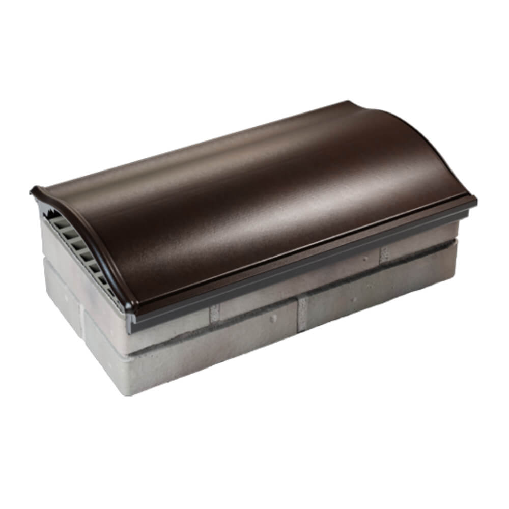 Парапет Zking Монблан Коричневый посадка на 1 кирпич (200/225/255мм) в Уфе фото