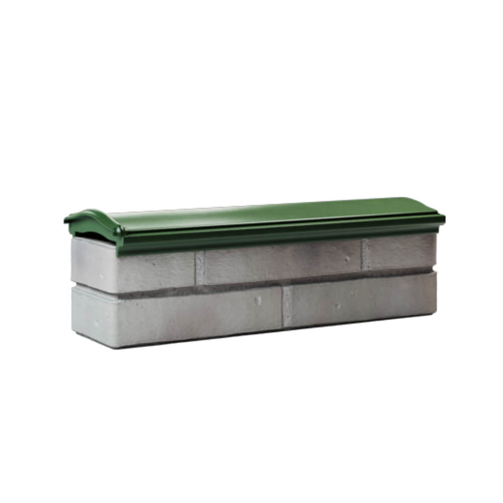 Парапет Zking Монблан Зеленый посадка на 0.5 кирпича (130мм) Уфа фото