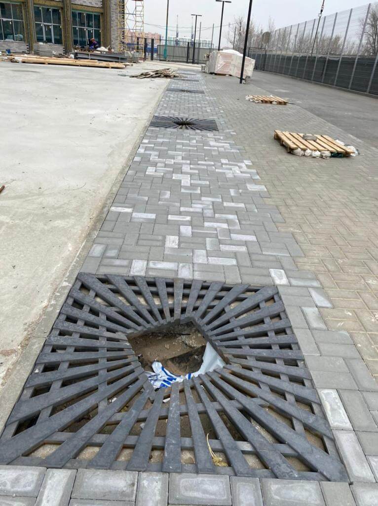 Приствольная решетка для дерева ZKING ATMOSPHERE 1.2х1.2м Черная в Уфе фото