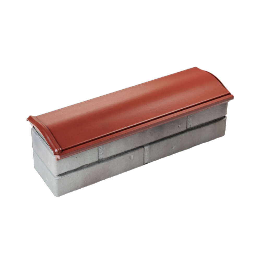 Парапет Zking Монблан Красный посадка на 0.5 кирпича (130мм) в Уфе фото