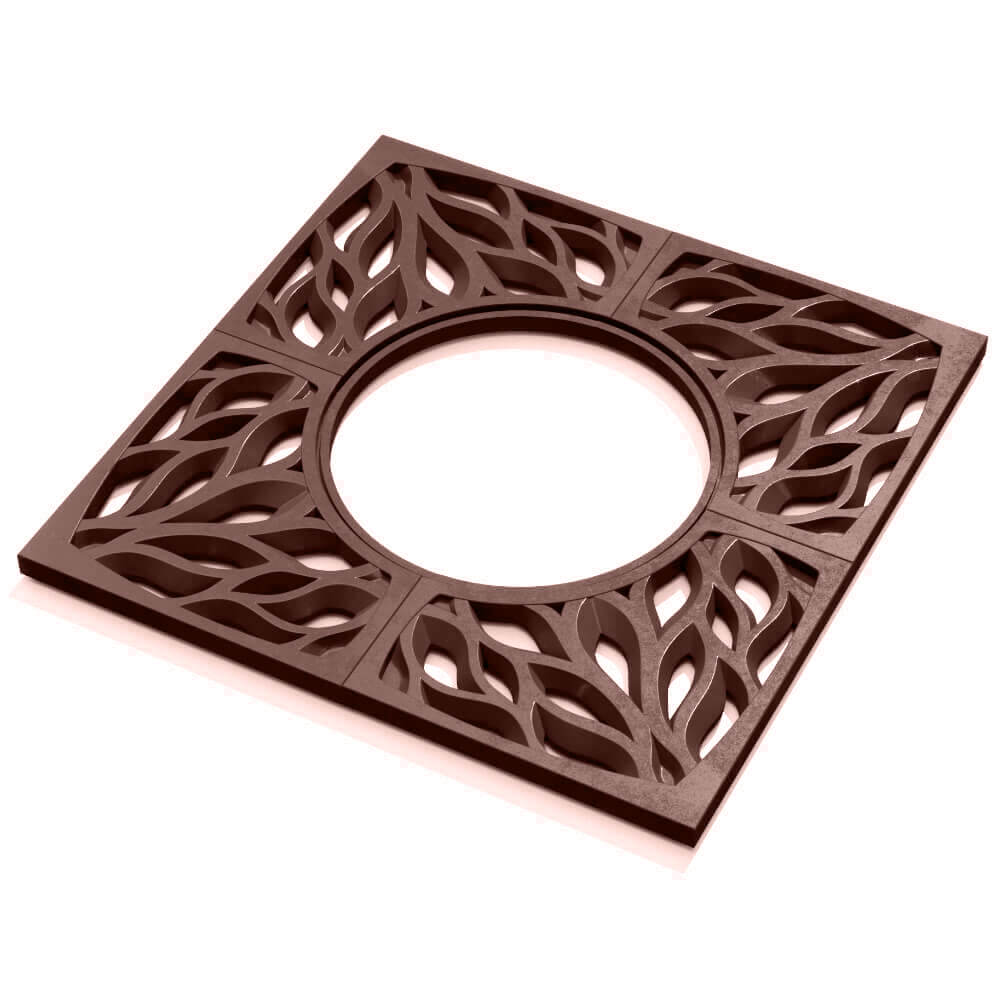 Приствольная решетка для дерева ZKING CRUST 1.2х1.2м Коричневая в Уфе фото