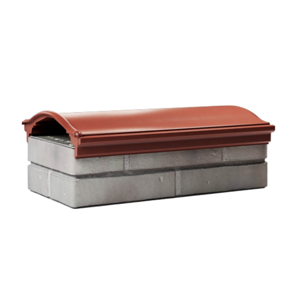 Парапет Zking Монблан Красный посадка на 1 кирпич (200/225/255мм) Уфа фото