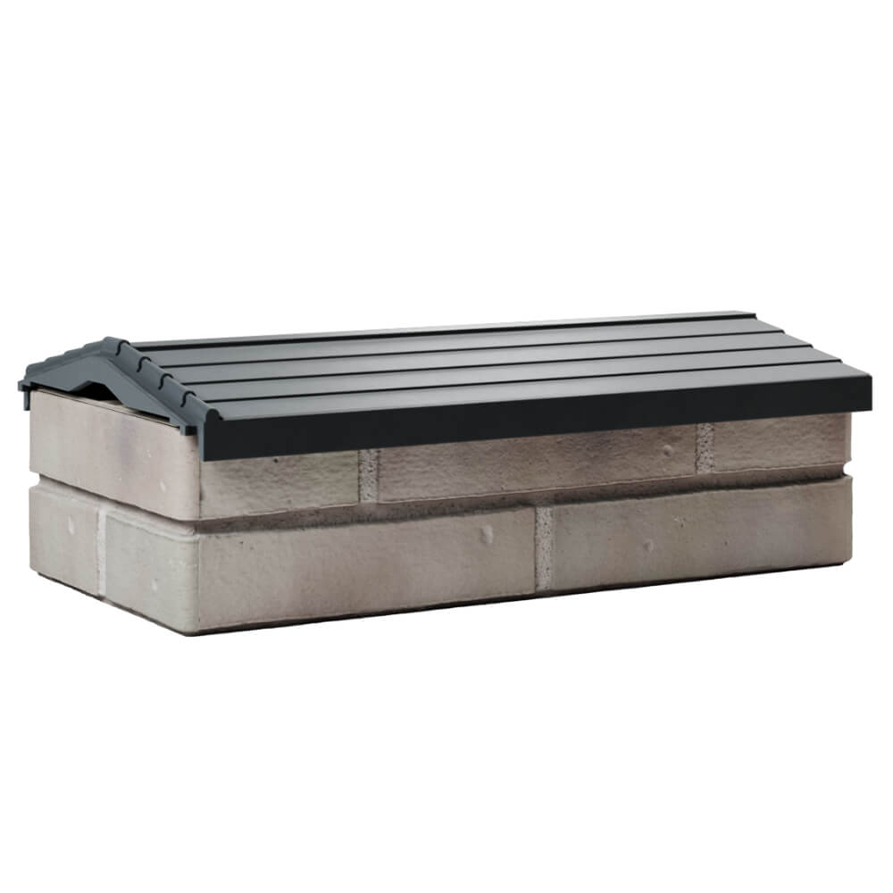 Парапет Zking Бона ХайТек Серый с посадкой на 1 кирпич (200/225/255мм) Уфа фото