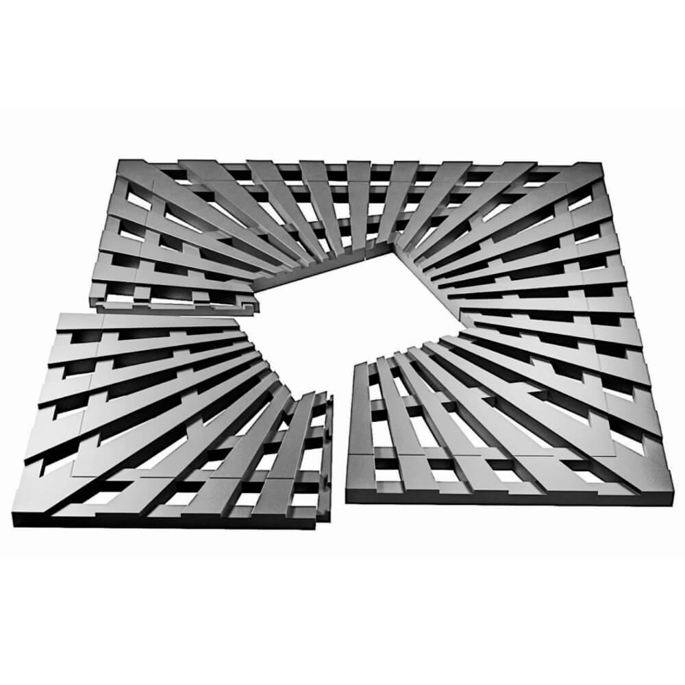 Приствольная решетка для дерева ZKING ATMOSPHERE 1.2х1.2м Серая в Уфе фото