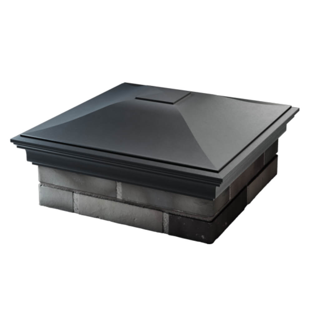 Колпак Zking Монблан Серый на столб 2х2 кирпича (515х515мм) в Уфе фото