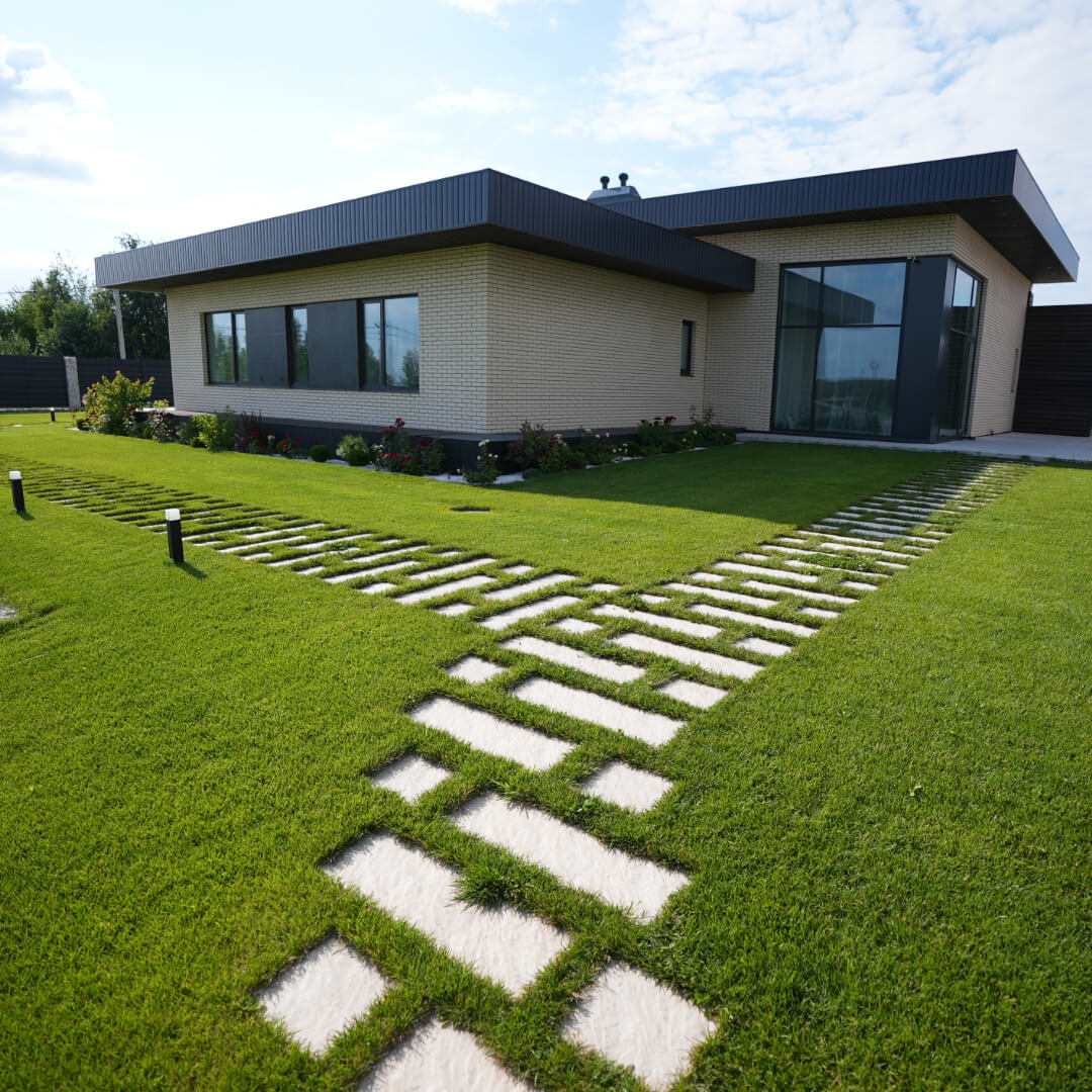 Шаговая плита STONE Светлая Галька 990х330х55мм в Уфе фото