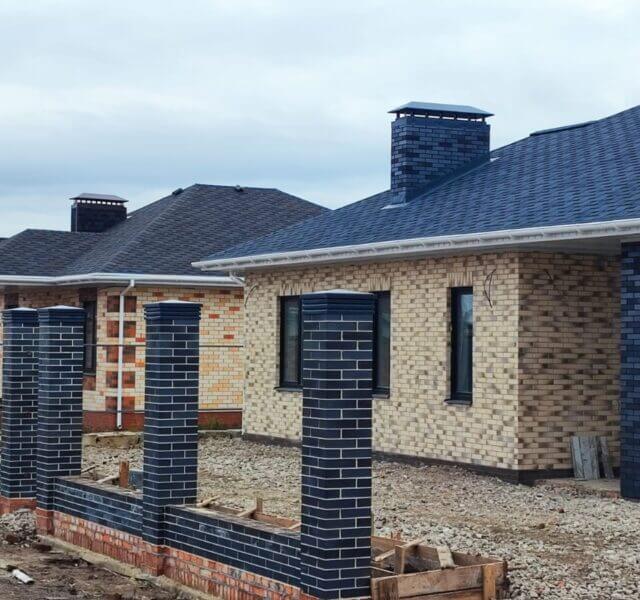 Колпак Zking Бона ХайТек Серый на столб 1.5х1.5 кирпича (385х385мм) в Уфе фото