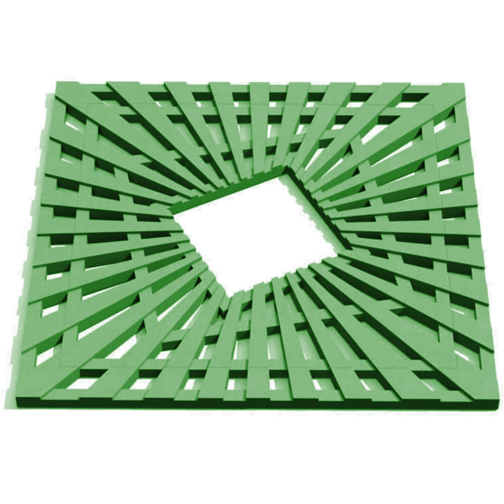 Приствольная решетка для дерева ZKING ATMOSPHERE 1.2х1.2м Зеленая Уфа фото