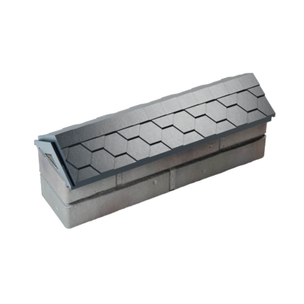 Парапет Zking Эверест Серый с посадкой на 0.5 кирпича (130мм) в Уфе фото